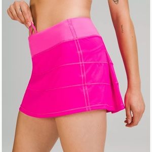 Lululemon Pace Rival Skirt Regular * Pow Pink